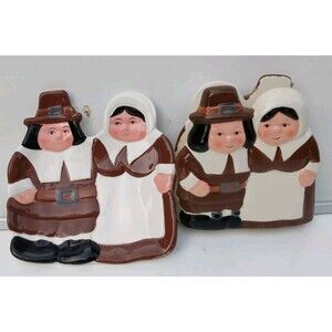 Publix Pilgrim Pair Bundle (Napkin Holder & Spoon Rest)- Preowned